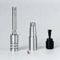 Miniatyrbillede 2 af 5: Næsehårstrimmer i rustfrit stål - Uden batterier - Hurtig og sikker - Meget holdbar (1 stk.)