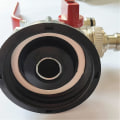 Miniatyrbilde 2 av 4: 1/2\" Dobbel Hagekran, 1000l Tankkran IBC Vann Tank Adapter Regnvannsinnsamling Kran