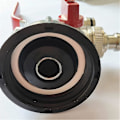 Miniatyrbillede 2 af 4: 1/2\" Dobbelt Havehane, 1000l Tankhane IBC Vandtank Adapter Regnvand Opsamlingshane