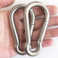 Miniatyrbillede 3 af 8: Trægynge Stropper, 2 stk. 25 cm / 9,8 tommer Trægynge Ophængningssæt Heavy Duty Ophængningsstropper Holder 440 lbs med Karabinhage Perfekt til Trægynge Hav 25cm Straps With Carabiner