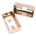Miniatyrbilde 2 av 5: Humbucker Pickup-deksler, Nikkel Pickup-dekslersett for elektriske gitarer (1 sett (2 stk), Gull)