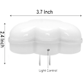 Miniatyrbillede 5 af 7: 4-pak Sensor LED Natlampe Stikkontakt Lampe Sky Natlampe Mini Smukke Natlys til Voksne Børn Natlys Hvid White 4 Pack