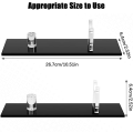 Miniatyrbillede 4 af 5: Akryl Kniv Stativ - Kniv Display Holder Til Udstilling - Nives Display Stativ Stativ 2d Akryl Kniv Skrivebord Display Stativ Til Jagt Og Knive