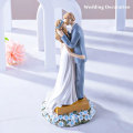 Miniatyrbilde 2 av 5: Bryllupskake Topper Bryllupsdekorasjoner Brud Og Brudgom Figurer Morsom Bryllupspar Statue (a-1b)