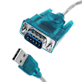 Miniatyrbillede 2 af 5: Konverter Adapter USB til RS232 Seriel Port 9 Pin DB9 Kabel Seriel COM Port