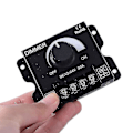 Miniatyrbillede 1 af 3: 1 stk DC12v/24v 30a LED-kontakt Dimmer Controller til LED-strimler Enkeltfarvet Sort
