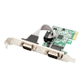 Miniatyrbillede 1 af 5: Rs232 Pci til Express Pcie til 2 Seriel Db9 Adapterkort Rs-232 Hurtig Ax99100 Chip