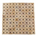 Miniatyrbillede 4 af 4: 1 Træterninger med Huller - 50 Pak - Ubehandlede Massive Træperler til DIY Håndværk og Byggeprojekter