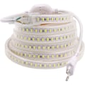Miniatyrbillede 1 af 5: LED-bånd, LED-strip, LED-panel, lysende LED-panel 220v AC 2835 Ip68 Tanche 144leds/m 900lm, LED-striplys lysende panel (koldt hvidt, 8m