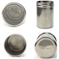 Miniatyrbillede 7 af 7: 2 stk. Mel, Sukker, Salt Ryster, 7oz Rustfrit Stål Chokolade Ryster Glasur Sukker Salt Kakao Mel Kaffe Ryster Sigte til Køkkenhåndværk 2 Pcs