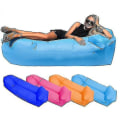 Miniatyrbilde 5 av 5: Camping Oppblåsbar Sofa Sovepose Lazy Bag Luftmadrass Oppblåsbar Sofa