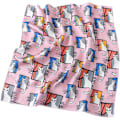 Miniatyrbillede 2 af 6: Tørklæder til kvinder og mænd Satin Paisley Bandanas Perfekt til cykling Vandreture Gåture og løb Letvægts firkantet tørklæde 5012 19.5 X 19.5 In