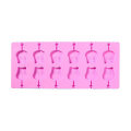 Miniatyrbilde 1 av 5: Lollipop-former for sjokolade, hard drops, hjemmelaget DIY-form, frukt, blomster, tegneseriefigurer