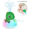Miniatyrbillede 1 af 7: Baby badelegetøj, lysende sprøjte dinosaur badelegetøj til børn bade dinosaur legetøj touch control dino sprinkler badekammerat baby pool legetøj flydende springvand