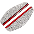 Pikkukuva 1 / 5: 2 kpl Auton taustapeilin sadekulmakarvat, Morechioce Bling Bling Rhinestone Auton taustapeilin kulmakarvojen sadekatteen suojus Auton sivupeilin lisävarusteet