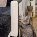 Miniatyrbillede 3 af 3: Sisal og linned kattesofabeskytter Anti-scratch katte til sofa Anti-klø møbelbeskyttere Katteskrabere Møbler Anti-scratch 110*29*