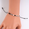 Miniatyrbilde 4 av 5: 2021 stk runde mellomperler Morse-passorddekodingskortledning for DIY-armbånd