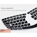 Miniatyrbild 4 av 5: Tangentbordsskydd för Logitech K860 ergonomiskt tangentbord, Logitech Ergo K860 trådlöst ergonomiskt tangentbordsskydd, K860 delat tangentbordstillbehör-bl