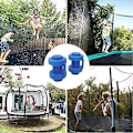 Miniatyrbilde 4 av 5: 8 stk. Trampoline End Caps Net Rod End Caps, 25mm Diameter Trampoline Reservedeler For Trampoline Net Rods (blå)