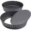 Miniatyrbilde 2 av 5: 2-delt dyp paiform, løs bunn paiform, nonstick quicheform (24 cm)