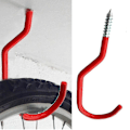 Miniatyrbillede 4 af 5: 6 stk. Cykelopbevaringskrog Sæt | Højstyrke Opbevaringskroge | Brugskroge | Stigeskrog | Cykel Brackets | Garage