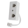 Pikkukuva 3 / 3: 2x 6p4c RJ11 - Dual Fe - Puhelinlinjan Jakaja Liitin Adapteri