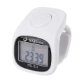 Miniatyrbilde 1 av 5: Led Finger Tally Counter Digital Elektronisk Tasbeeh Counter Håndholdt Clicker Hvit