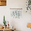 Miniatyrbillede 4 af 4: Kunstig Eucalyptus Hængende Dekoration - Rustik Væghængning Til Bryllup