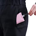 Miniatyrbillede 3 af 7: 6 stk. sammenklappelige indkøbsposer genanvendelige dagligvarer indkøbspose tasker miljøvenlige rejse genbrug foldning til passer i lommen, vandtæt og maskinvask