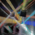 Miniatyrbillede 2 af 2: Solfangerr Lyskube Syntetisk Prisma Solfanger Kunstig Dekoration Transparent Glas Børnegave-10*10*10mm