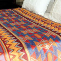 Miniatyrbillede 4 af 4: Bohemian geometrisk tæppe, boho stof sofa tæppe dækker til sofa seng stol stue, soveværelse