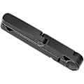 Miniatyrbilde 5 av 5: Multivinklet justerbar svart universell bærbar sammenleggbar plaststativ bordstativ for alle andre 7-10 tommers nettbrett-PC (svart)