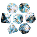 Miniatyrbillede 1 af 5: 7 Stykker Terninger Sæt Hedral Terninger Sæt Rollespil Terninger Sæt Til Dnd Pathfinder Rollespil Rpg