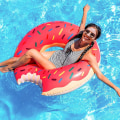 Miniatyrbillede 2 af 4: Donut Badebold, Svømme Ring Sommer Badebold Vand Legetøj Badebold Pool Oppustelig Pool Badebold Til Voksne Og Børn
