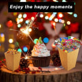 Miniatyrbild 3 av 5: 30-pack Popcornlådor Popcornlåda Godisbehållare för Partysnacks, Godis