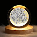 Miniatyrbilde 2 av 4: 3D Solarsystemkule S Eng Hjem Sengelampe Med D