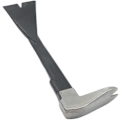 Miniatyrbilde 3 av 5: Klø-fot jernstang, spikerfjerning, monteringshendel, spor, skrape, meisel - for renovering og riving, flat polert smidd legering, for riving, lengde: 20