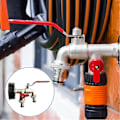 Miniatyrbillede 4 af 4: 1/2\" Dobbelt Havehane, 1000l Tankhane IBC Vandtank Adapter Regnvand Opsamlingshane