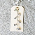 Miniatyrbild 6 av 7: 10M Silverblad Bladband Trim Rep för Girlang DIY Hantverk och Fest Bröllop Hem Dekorationer Silver