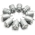 Pikkukuva 5 / 5: 10 kpl DC-moottoria 140 Mini sähkömoottori DC 3-5v 6300 RPM DIY-projekteille