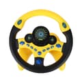Simulator Körkontroll Simulator Ratt Co-pilot Leksak Pedagogisk Talande Leksak för Barn Liten Ratt Leksak Present yellow