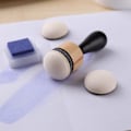 Miniatyrbilde 5 av 7: Mini verktøy for å blande maling og blekk med utskiftbare skum, utskiftbart skumsett, tegning og kunstmateriell, blekkverktøy med håndtak, håndverk og scrapbooking