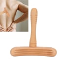 Pikkukuva 3 / 4: Puinen Gua Sha -lauta, tukeva, kiillotettu pyökki, turvallinen, sileä, laajalti käytetty puinen kaavinväline käsivarsille, jaloille ja selälle