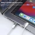 Miniatyrbillede 2 af 5: 4-pak USB til USB-C-adapter, Type-C hun til han bilopladerkonverter til ny iPhone 16 Pro Max Plus 15 14 13