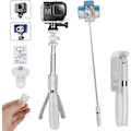 Miniatyrbillede 1 af 4: Bluetooth Selfie Stick, 100cm Selfie Stick Bluetooth Udvidbar Tripod