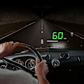 Pikkukuva 2 / 5: Auton digitaalinen GPS-nopeusmittari Head Up Display Ylinopeus MPH/km Väsymysvaroitus hälytys