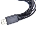 Miniatyrbilde 4 av 5: 10 i 1 USB Universal Multifunksjons USB-laderkabel for mobiltelefon