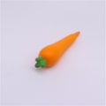 Miniatyrbillede 4 af 5: Søde Tegneserie Gelblækpenne, Sort Blæk Rullepen, Svampepenne, Angstlindrende Kuglepenne (4 stk., Orange)