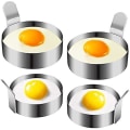 Miniatyrbillede 1 af 5: Æggering, Omeletform i rustfrit stål, Non-stick pandekageringform til stegning af æg, ægcirkler