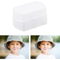 Miniatyrbilde 2 av 5: Flash Diffuser Kamera Flash Bounce Lys Diffuser For Canon 430ex 430ex Ii Sony Hvl-f43m Flash Speedlight -1pack